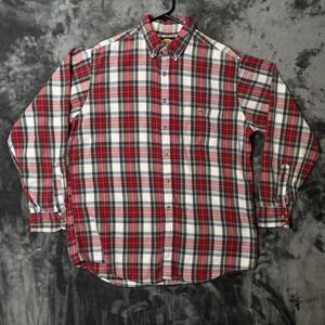 Cabela's Men's Long Sleeve Button Up Plaid Size Large